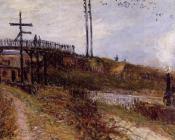 阿尔弗莱德 西斯莱 : Footbridge over the Railroad at Sevres